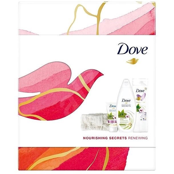 Kazeta DOVE Nourishing secrets+ čelenka | Kosmetické a dentální výrobky - Dámská kosmetika - Dárkové kazety